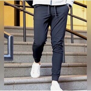 Birddogs Boom For Your Boomstick Joggers Men's XL Blue Stretch‎ Lined NWOT